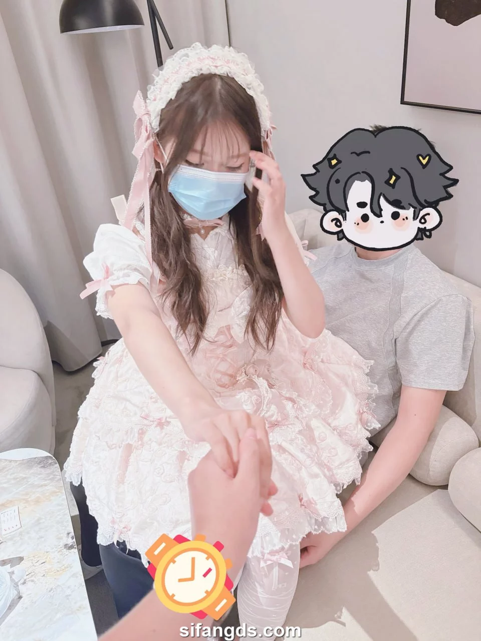 图片[1]-【重磅】绿帽小情侣【奶茶情侣】分享女友给兄弟一起玩弄-集乐社